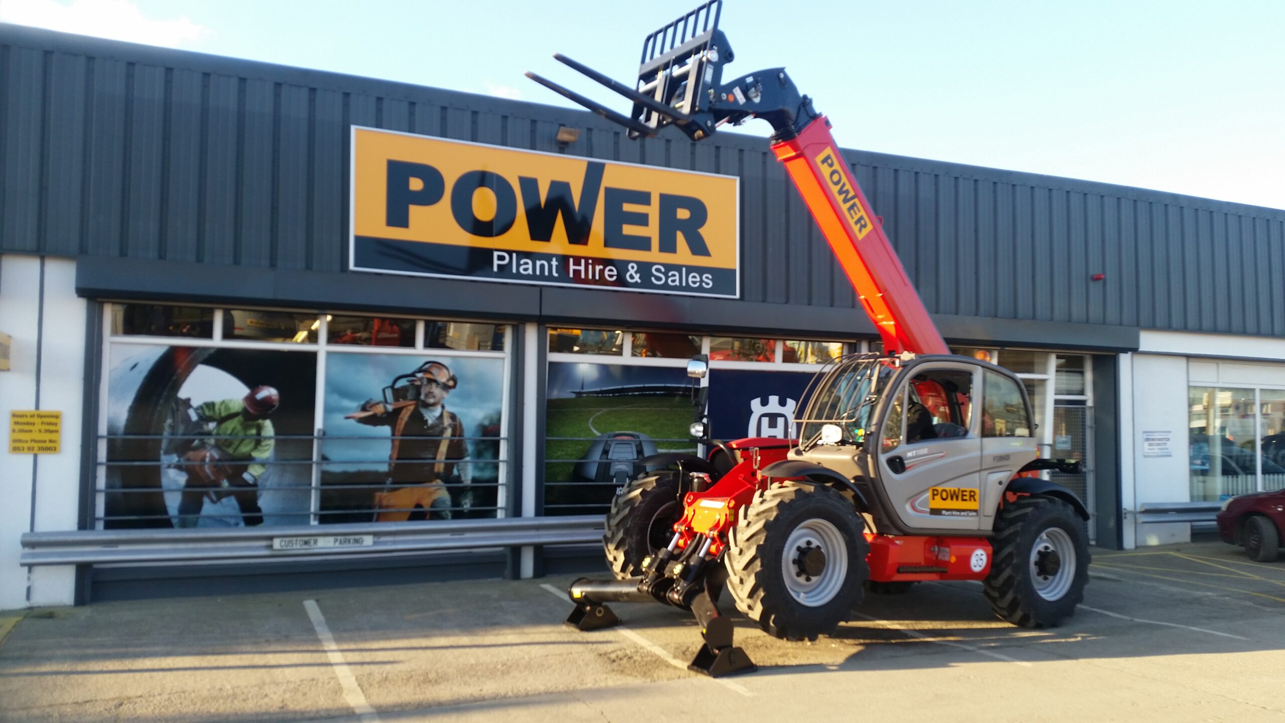 plant hire wexford 11 metre telehandlers power plant hire 1 | Power ...