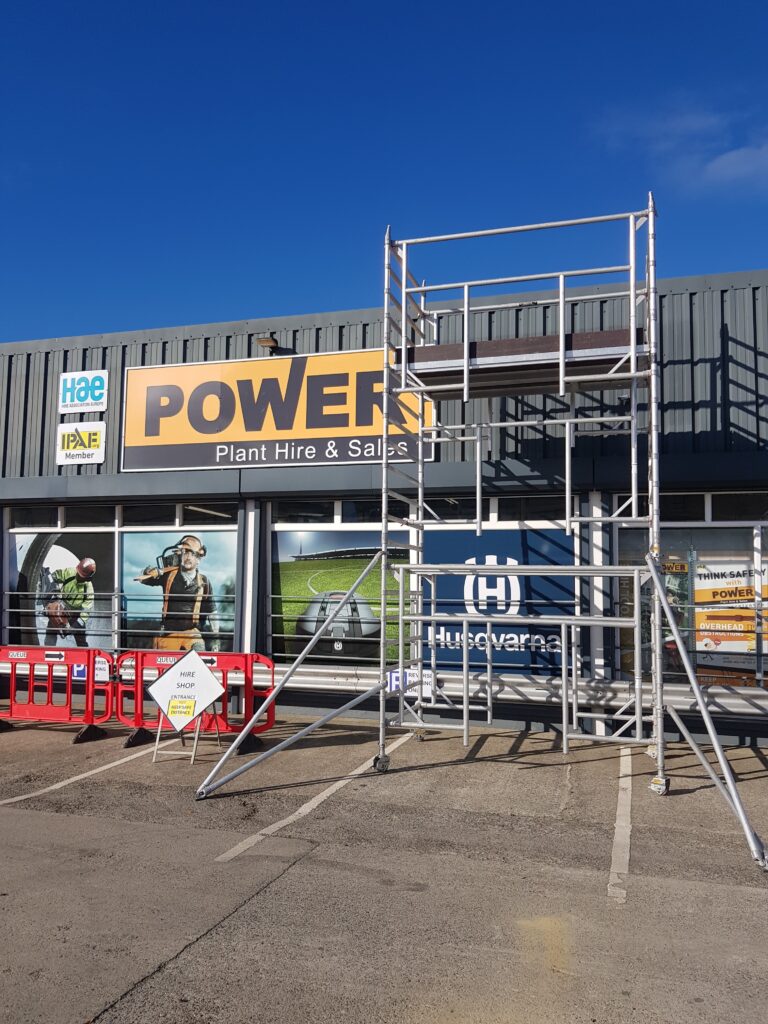 ALUMINIUM TOWER HIRE POWER PLANT HIRE WEXFORD
