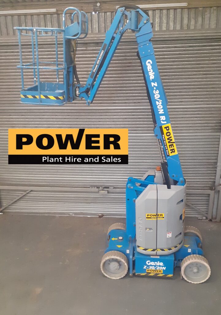 BATTERY BOOM LIFT FOR SALE GENIE Z30 POWER PLANT HIRE WEXFORD PIC 1