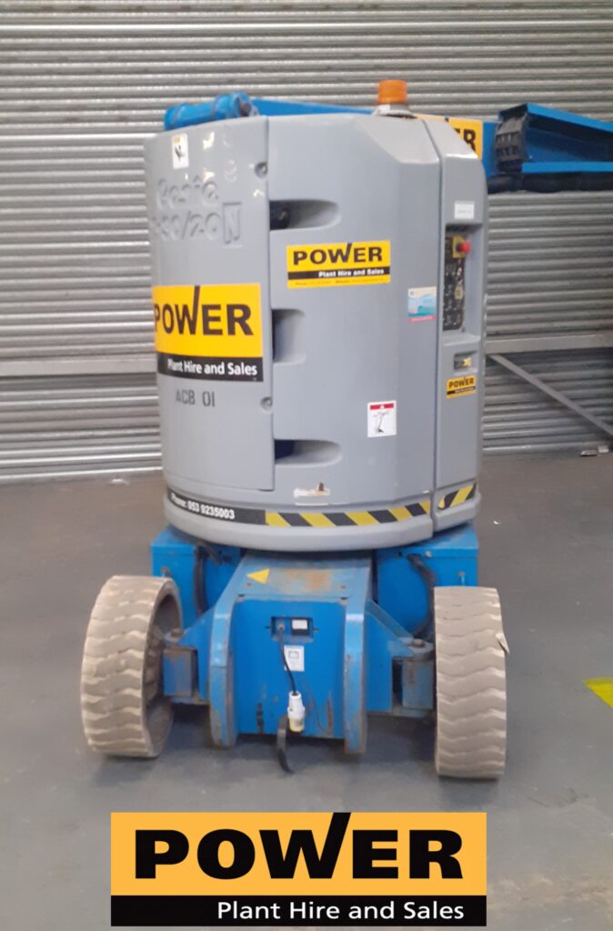 BATTERY BOOM LIFT FOR SALE GENIE Z30 POWER PLANT HIRE WEXFORD PIC 4