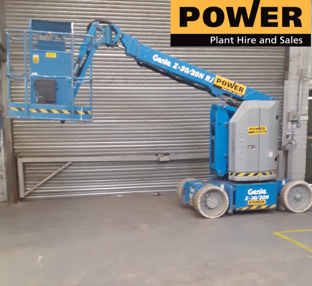 BATTERY BOOM LIFT FOR SALE GENIE Z30 POWER PLANT HIRE WEXFORD PIC 5