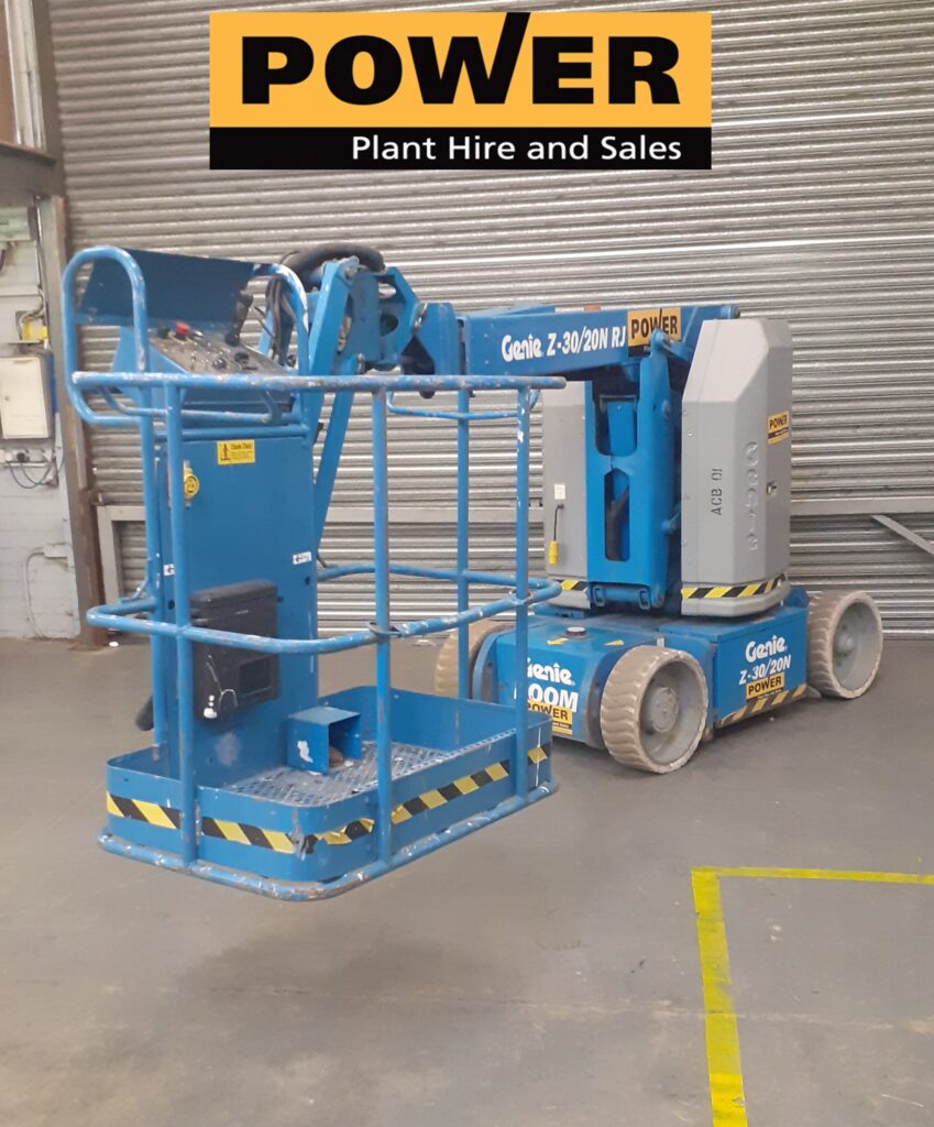 BATTERY BOOM LIFT FOR SALE GENIE Z30 POWER PLANT HIRE WEXFORD PIC 6