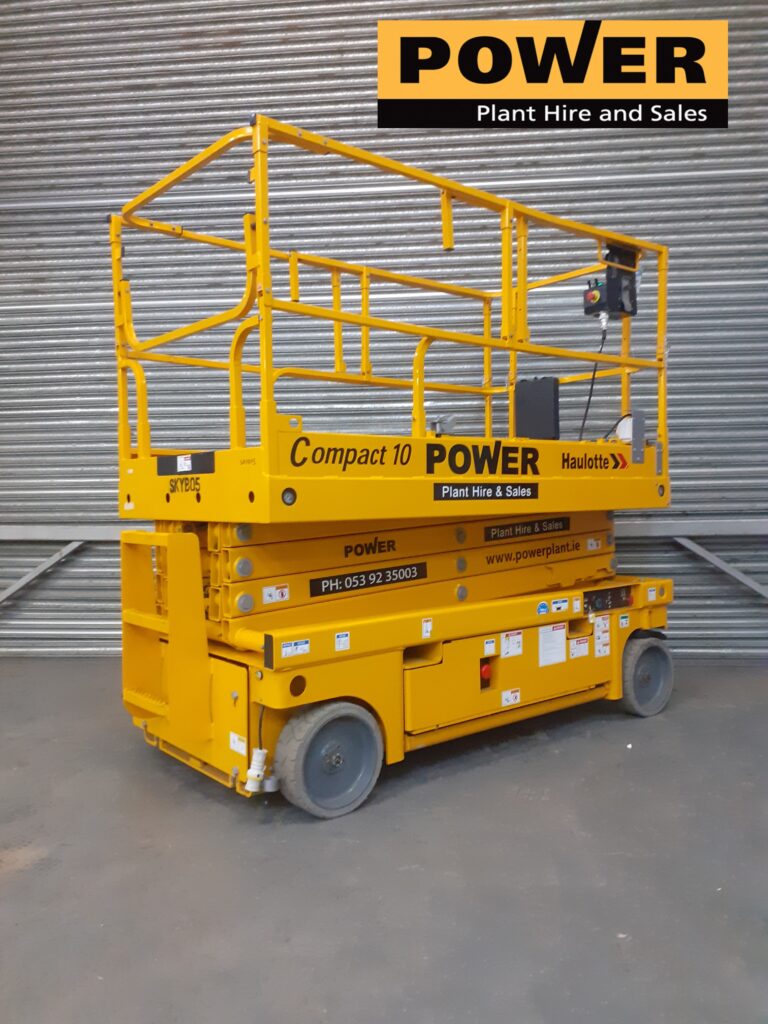 SCISSOR LIFT FOR SALE HAULOTTE COMPACT 10 POWER PLANT HIRE WEXFORD PIC 4